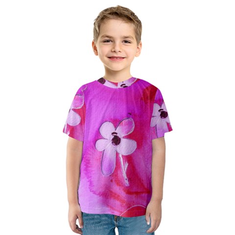 Floralpi Kid s Sport Mesh Tee by artistpixi