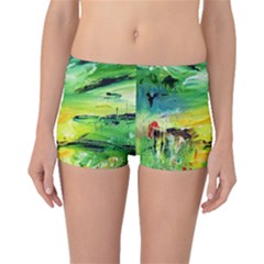 Abstract Landscape Boyleg Bikini Bottoms by artistpixi