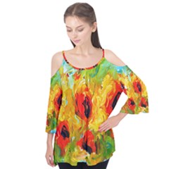  Sunflowers  Flutter Tees