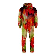 Abstract Poppys  Hooded Jumpsuit (kids)