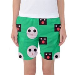 Audience  Women s Basketball Shorts by Valentinaart