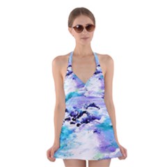 Seascap124 Halter Swimsuit Dress