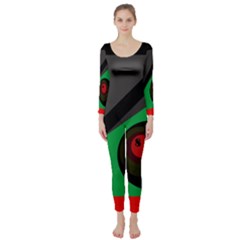 Billiard  Long Sleeve Catsuit by Valentinaart