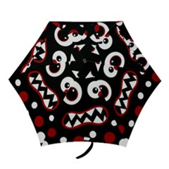 Madness  Mini Folding Umbrellas by Valentinaart