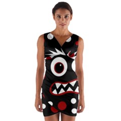 Madness  Wrap Front Bodycon Dress