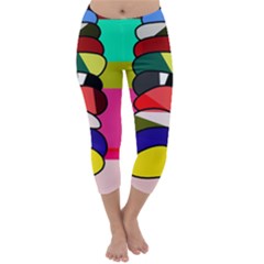 Zen Capri Winter Leggings  by Valentinaart