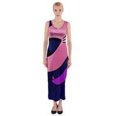 Strange Love Fitted Maxi Dress