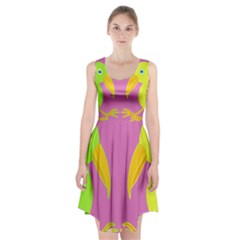 Parrots Racerback Midi Dress