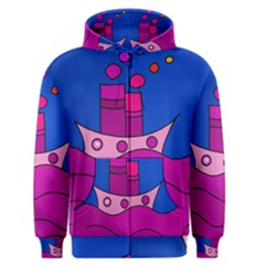 Boat Men s Zipper Hoodie by Valentinaart