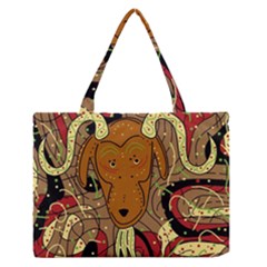 Billy Goat Medium Zipper Tote Bag