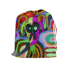 Colorful Goat Drawstring Pouches (extra Large)