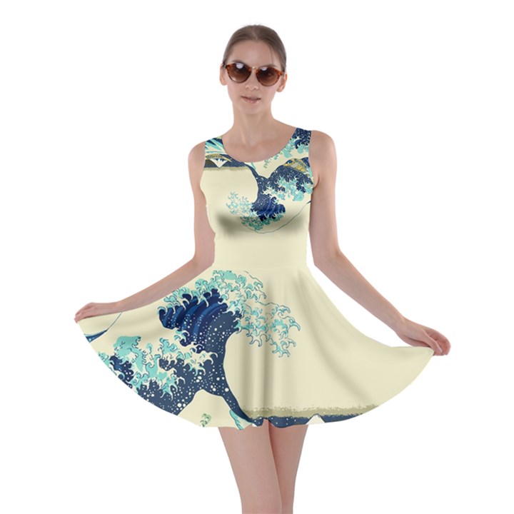 Great Wave Skater Dress