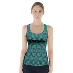 Celtic Gothic Knots Racer Back Sports Top