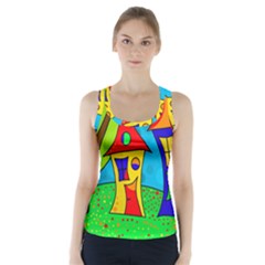 Two Houses  Racer Back Sports Top