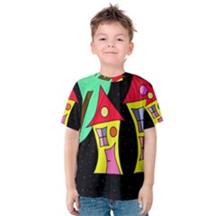 Two Houses 2 Kid s Cotton Tee