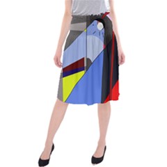 Street Light Midi Beach Skirt