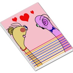 Love Large Memo Pads by Valentinaart