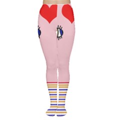 Love Women s Tights by Valentinaart