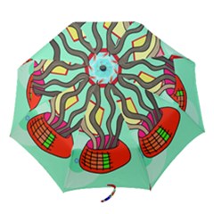 Dancing  Snakes Folding Umbrellas by Valentinaart