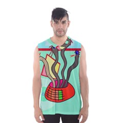 Dancing  Snakes Men s Basketball Tank Top by Valentinaart