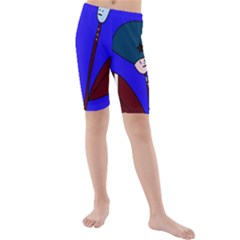 Soldier Flowers  Kid s Mid Length Swim Shorts by Valentinaart