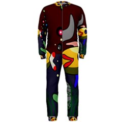 Fish Onepiece Jumpsuit (men)  by Valentinaart