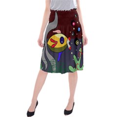 Fish Midi Beach Skirt