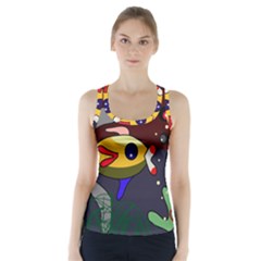 Fish Racer Back Sports Top