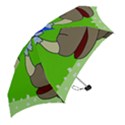 Butterfly and rhino Mini Folding Umbrellas View2