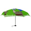 Butterfly and rhino Mini Folding Umbrellas View3