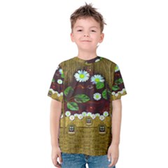 Gothic Bat In The Night Kid s Cotton Tee