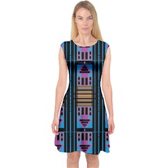 House One House Capsleeve Midi Dress