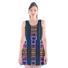 Door Two Door Scoop Neck Skater Dress