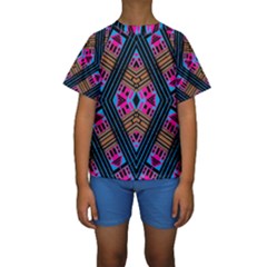 House Of House (3)ujuj Kid s Short Sleeve Swimwear by MRTACPANS