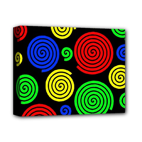 Colorful Hypnoses Deluxe Canvas 14  X 11  by Valentinaart