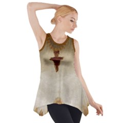 Ladywell Mosaic In Paint Side Drop Tank Tunic