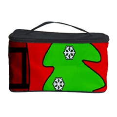 Christmas Sock Cosmetic Storage Case by Valentinaart