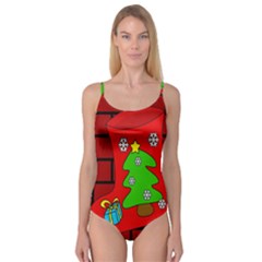 Christmas Sock Camisole Leotard 