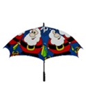 Santa Claus  Golf Umbrellas View3