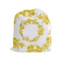 Daffodils Illustration  Drawstring Pouches (Extra Large) View1