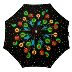 Christmas Balls Straight Umbrellas by Valentinaart