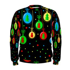 Christmas Balls Men s Sweatshirt by Valentinaart