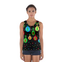 Christmas Balls Women s Sport Tank Top 