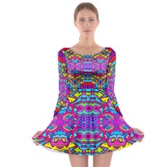 Phone Pic (201)55 Long Sleeve Skater Dress by MRTACPANS