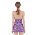 Paradise Of Wonderful Flowers In Eden Halter Swimsuit Dress View2