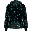 POTS Mermaid Print Women s Pullover Hoodie View2