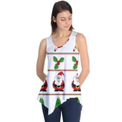 Christmas Pattern Sleeveless Tunic