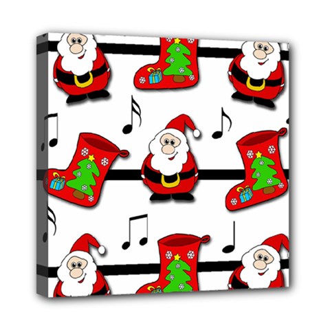 Christmas Song Mini Canvas 8  X 8  by Valentinaart