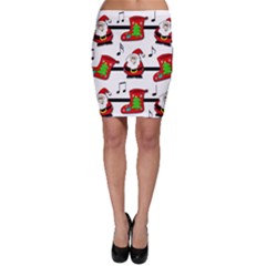 Christmas Song Bodycon Skirt by Valentinaart