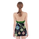 Christmas balls - pastel Halter Swimsuit Dress View2